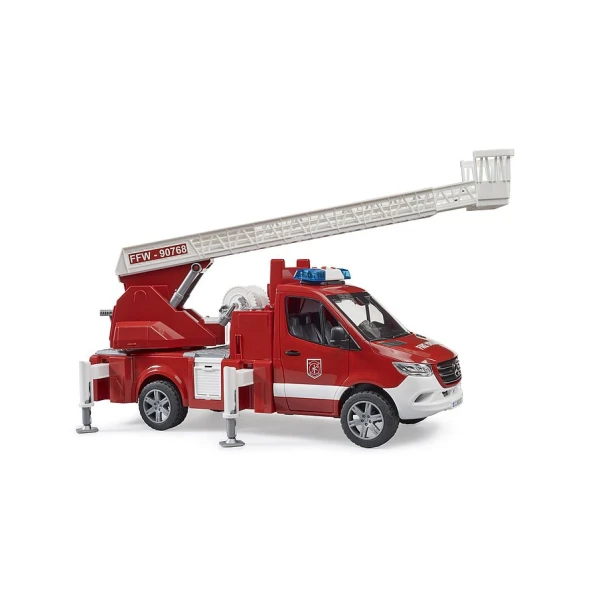 BRUDER ΟΧΗΜΑ ΠΥΡΟΣΒΕΣΤΙΚΗΣ MERCEDES BENZ SPRINTER ΜΕ ΣΚΑΛΑ ΚΑΙ ΜΑΝΙΚΑ