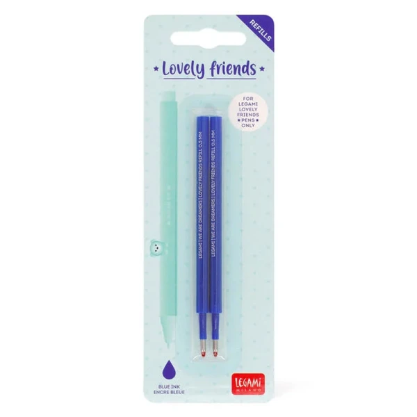 LEGAMI 2 REFILLS FOR GEL PEN LOVE FRIENDS - BLUE