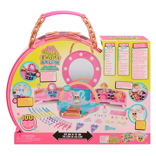 L.O.L. SURPRISE HAIR BEADS STYLING SET - BEAUTY VANITY