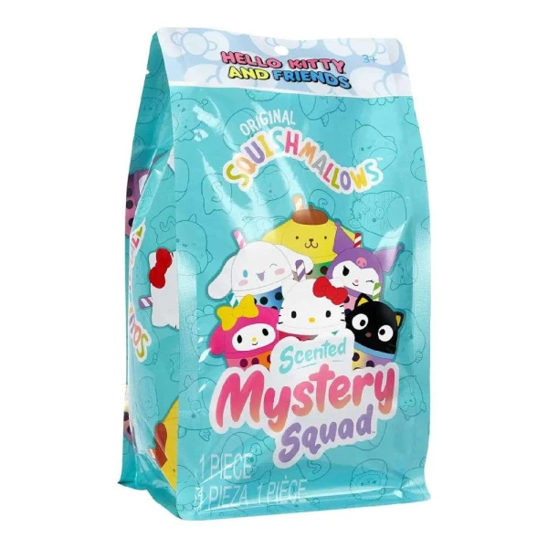 SQUISHMALLOWS SCENTED MYSTERY BAGS ΛΟΥΤΡΙΝΑ 20 εκ. ΕΚΠΛΗΞΗ SANRIO