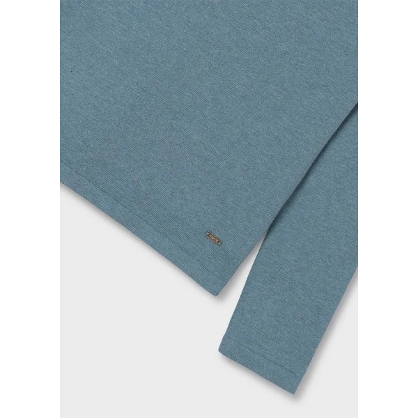 MAYORAL KNIT TURTLENECK BASIC DARK MINT
