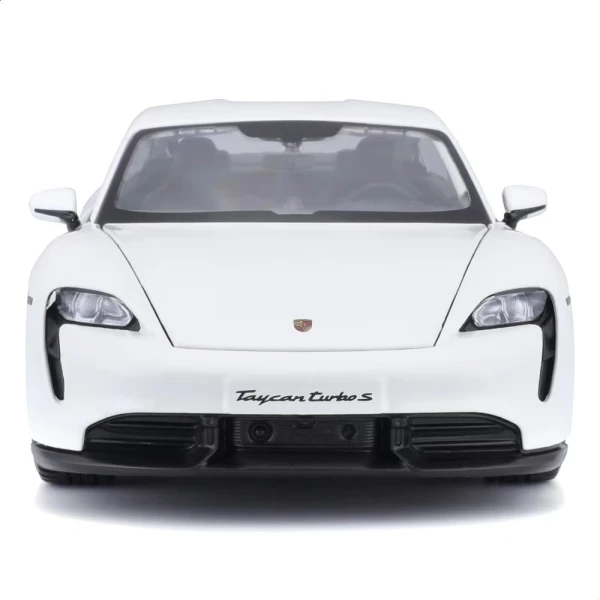 BBURAGO 1:24 PORSCHE TAYCAN TURBO S WHITE