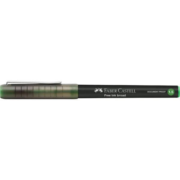 FABER-CASTELL ΣΤΥΛΟ FREE INK BROAD 1.5mm - ΛΑΧΑΝΙ