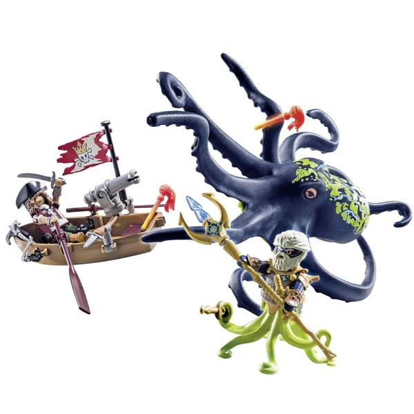 PLAYMOBIL PIRATES BATTLE WITH THE GIANT OCTOPUS