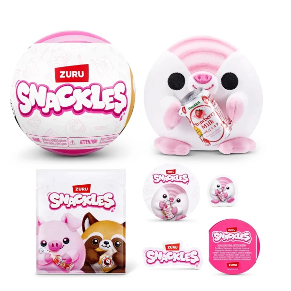 BALL PLUSH SNACKLES S3 SURPRISE