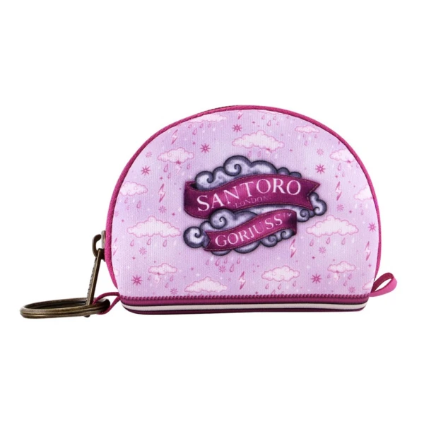 GORJUSS SANTORO NEOPRENE MINI POUCH LITTLE STORM CLOUD