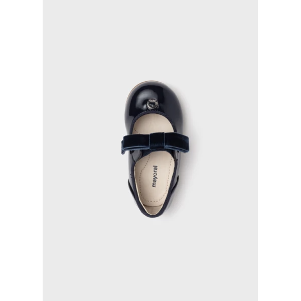 MAYORAL TOGGLE PATENT LEATHER SHOES NAVY BLUE