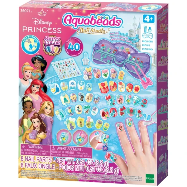 AQUABEADS DISNEY PRINCESS NAIL STUDIO