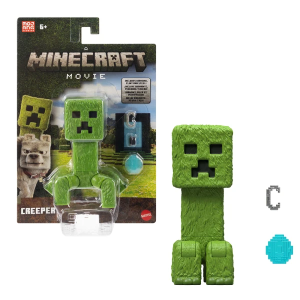 MINECRAFT MOVIE FIGURES - CREEPER