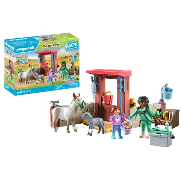 PLAYMOBIL COUNTRY FARMYARD VET