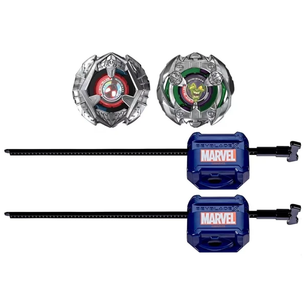 BEYBLADE X MARVEL COLLAB MULTIPACK MILES MORALES & GREEN GOBLIN