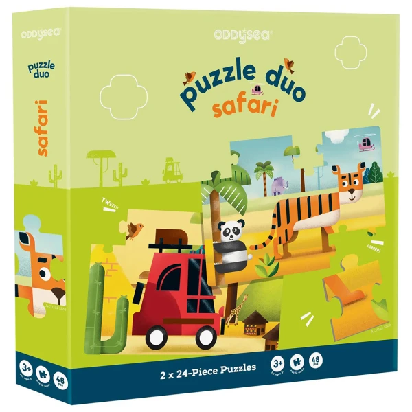 PUZZLE ODDY AT SEA 2X24 pcs DUO SAFARI
