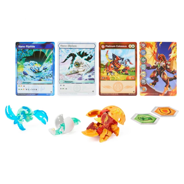 BAKUGAN EVOLUTIONS ΣΕΤ PLATINUM POWER UP