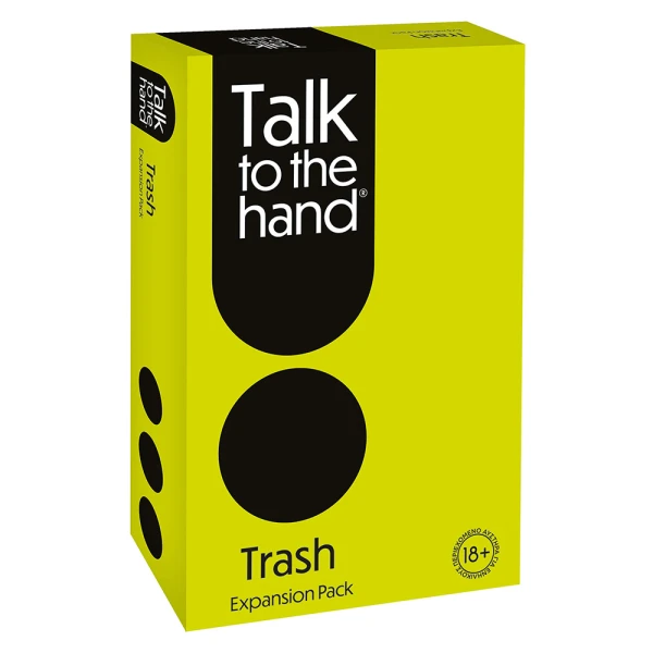 AS GAMES BOARD GAME TALK TO THE HAND TRASH EXPANSION PACK FOR AGES 18+ AND 3+ PLAYERS