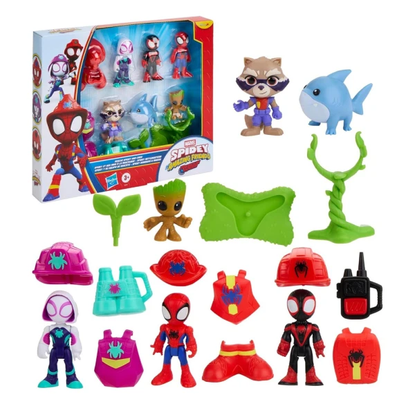 SPIDEY SAF RESCUE FIGURE MULTIPACK