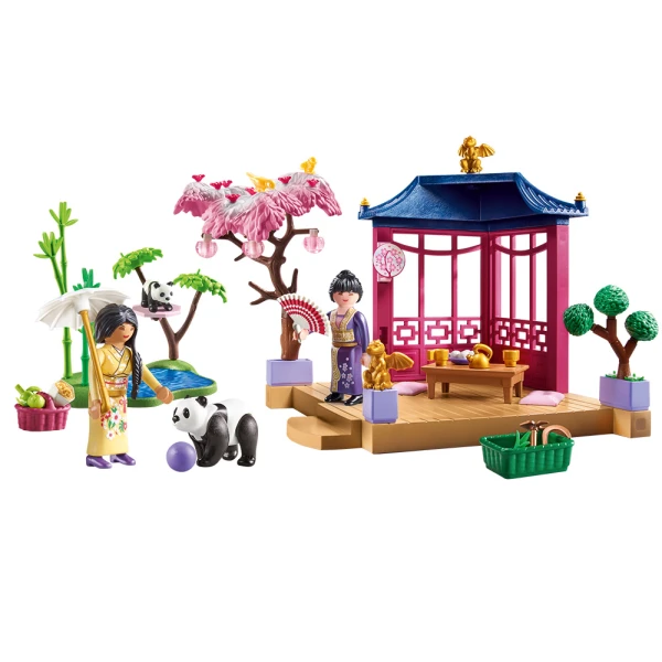 PLAYMOBIL ASIAN GARDEN WITH PANDA