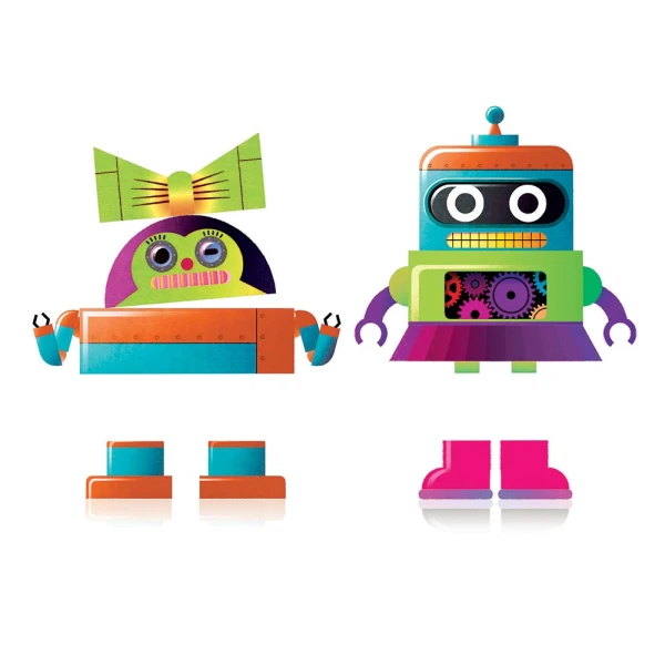 SAPIENTINO EDUCATIONAL GAME WOW THE ROBOT! FOR AGES 3+