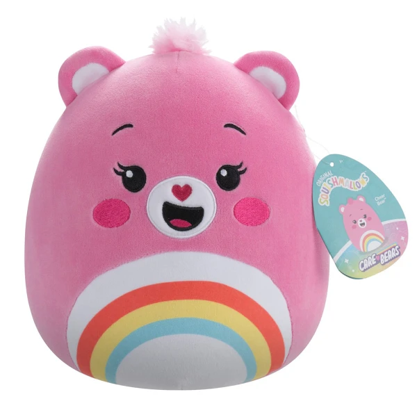 SQUISHMALLOWS CARE BEARS PLUSH 25 cm W1 - PINK BEAR