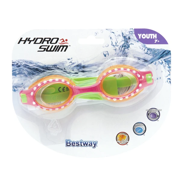 BESTWAY ΓΥΑΛΑΚΙΑ ΘΑΛΑΣΣΗΣ HYDRO-SWIM SPARKLE \'N SHINE ΠΟΡΤΟΚΑΛΙ/ΠΡΑΣΙΝΟ