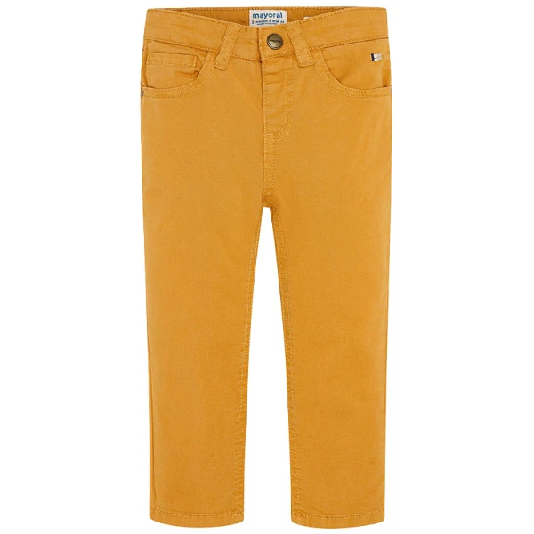 MAYORAL SLIM FIT TROUSERS YELLOW