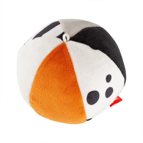 SIGIKID BABY RATTLE BALL DALMATIAN DOG 11cm.