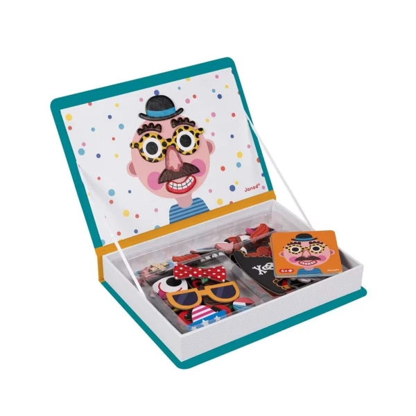 JANOD MAGNETIC BOOK BOYS FUNNY FACES
