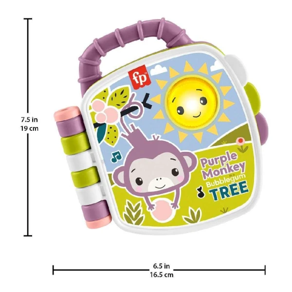 FISHER PRICE ΜΟΥΣΙΚΟ ΒΙΒΛΙΑΡΑΚΙ ΜΑΪΜΟΥΔΑΚΙ