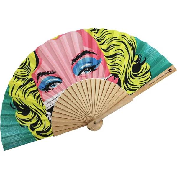 ΒΕΝΤΑΛΙΑ ΞΥΛΙΝΗ 23εκ. - POP ART MARILYN