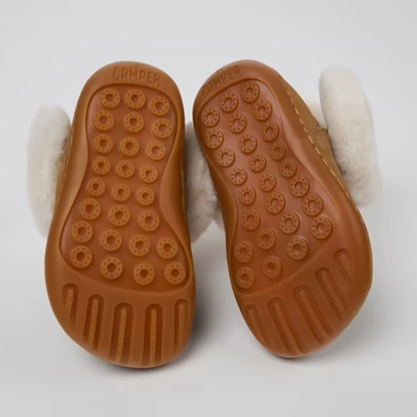 CAMPER KIDS BOOTS GIRL TWINS BROWN