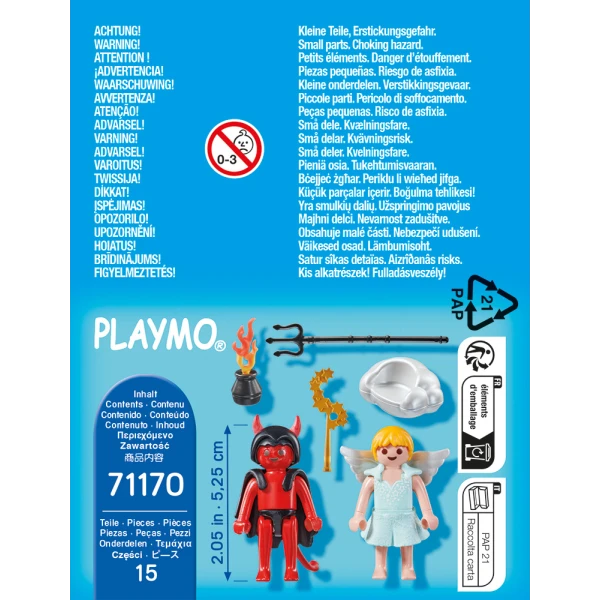 PLAYMOBIL SPECIAL PLUS ΑΓΓΕΛΑΚΙ ΚΑΙ ΔΙΑΒΟΛΑΚΙ