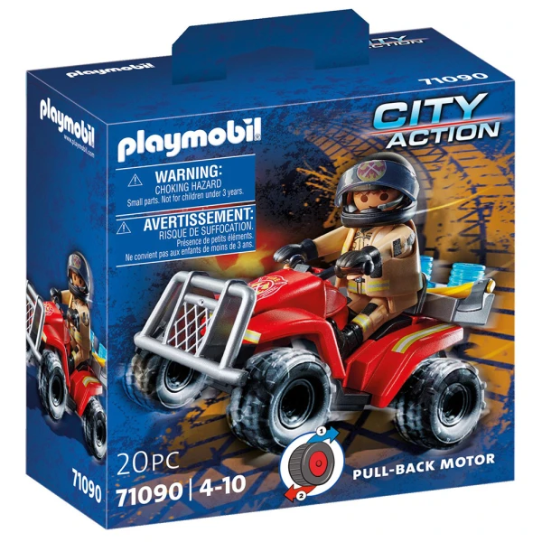PLAYMOBIL CITY ACTION FEUERWEHR-SPEED QUAD