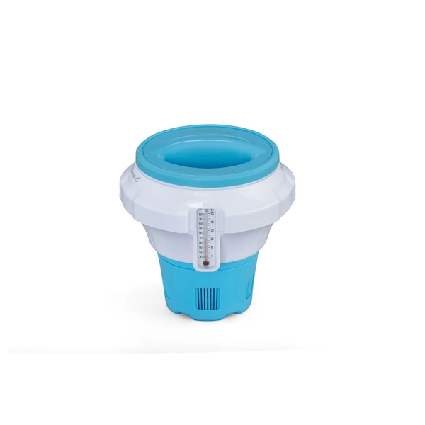BESTWAY FLOWCLEAR ΧΗΜΙΚΟ FLOATER ΠΙΣΙΝΑΣ ΜΕ ΠΡΟΣΤΑΤΕΥΤΙΚΟ ΓΑΝΤΙ CHEMGUARD