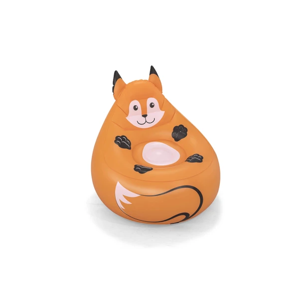 BESTWAY CHILDREN INFLATABLE CHAIR 72X72X64 cm  COZY CRITTERS - FOX