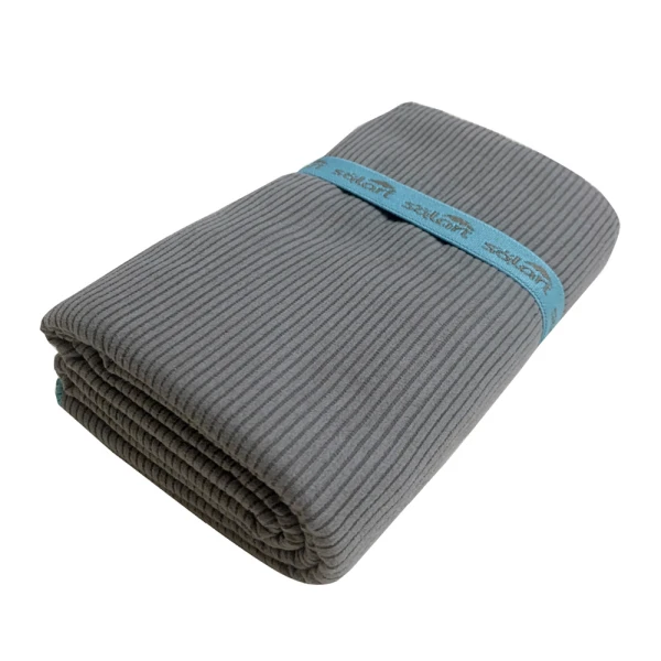 ΠΕΤΣΕΤΑ ΘΑΛΑΣΣΗΣ MICROFIBER LARGE 80x195 εκ. ΚΟΤΛΕ ΓΚΡΙ/ΓΑΛΑΖΙΑ
