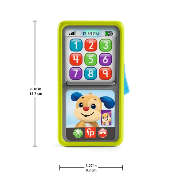 FISHER PRICE ΕΚΠΑΙΔΕΥΤΙΚΟ ΚΙΝΗΤΟ ΤΗΛΕΦΩΝΟ 2 ΣΕ 1