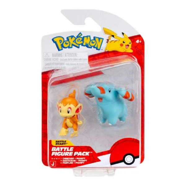 POKEMON ΦΙΓΟΥΡΕΣ W22 - CHIMCHAR & PHANPY