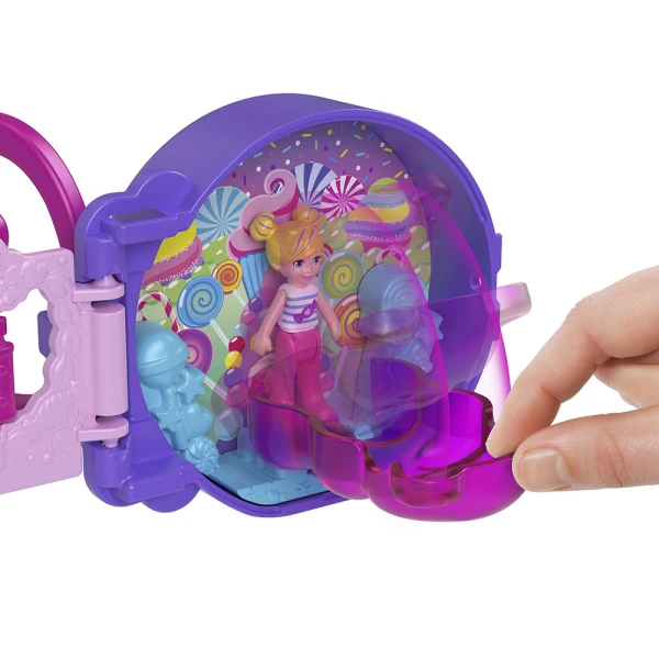 POLLY POCKET ON THE GO FUN - CANDY SHOP