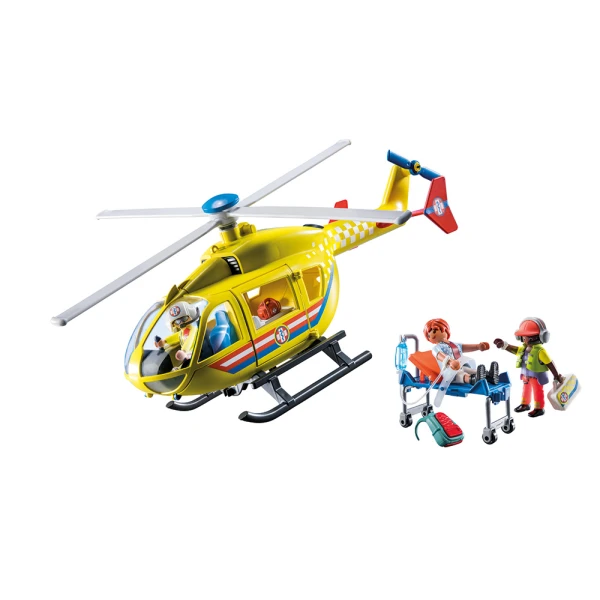 PLAYMOBIL CITY LIFE MEDICAL HELICOPTER