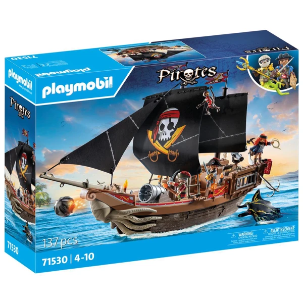 PLAYMOBIL PIRATES LARGE PIRATE SHIP