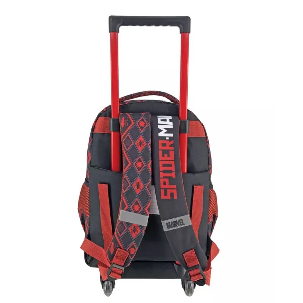 MUST SCHOOL TROLLEY BACKPACK 34X20X44 cm 3 CASES SPIDERMAN QUEENS NEW YORK CITY