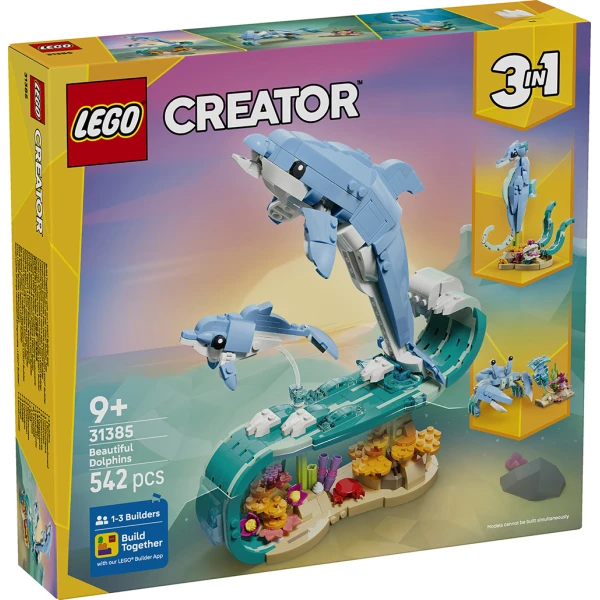LEGO® CREATOR SEA ANIMALS: BEAUTIFUL DOLPHINS
