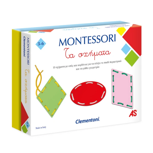 MONTESSORI ΕΚΠΑΙΔΕΥΤΙΚΟ ΠΑΙΧΝΙΔΙ ΤΑ ΣΧΗΜΑΤΑ ΓΙΑ 3-6 ΧΡΟΝΩΝ