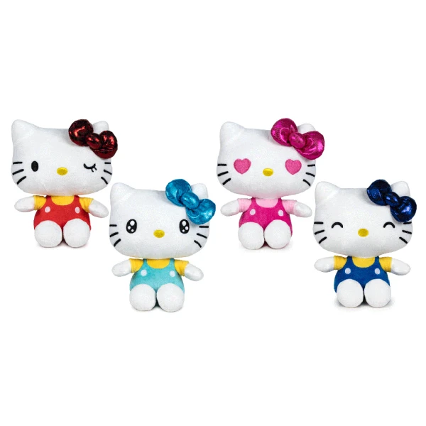 SOFTIES HELLO KITTY ΛΟΥΤΡΙΝΟ 16 εκ. - 4 ΣΧΕΔΙΑ
