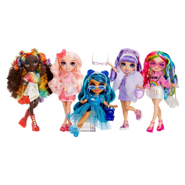 RAINBOW HIGH CREATIVE CRYSTALS FASHION DOLL - VIOLET