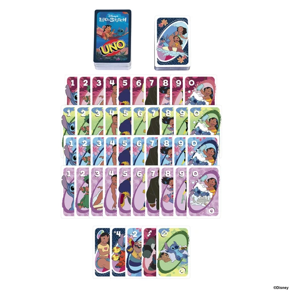 ΕΠΙΤΡΑΠΕΖΙΟ ΚΑΡΤΩΝ UNO LILO & STITCH