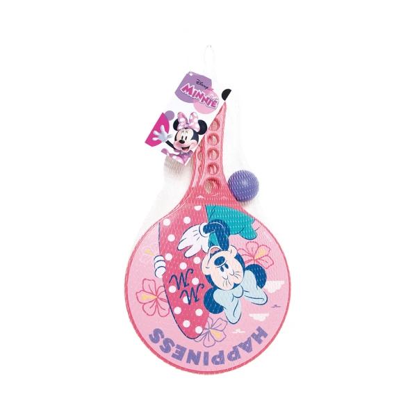 ΣΕΤ 2 ΡΑΚΕΤΕΣ ΠΑΡΑΛΙΑΣ ΜΕ ΜΠΑΛΑ MINNIE