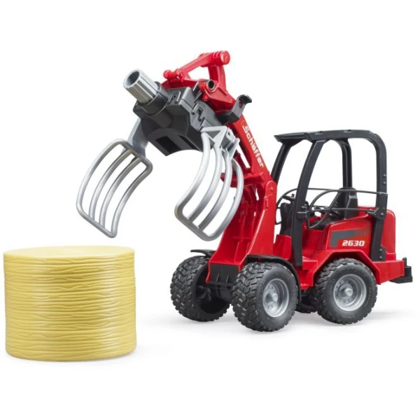 BRUDER SMALL COMBACT LOADER SCHAFFER 2630 AND CLARK