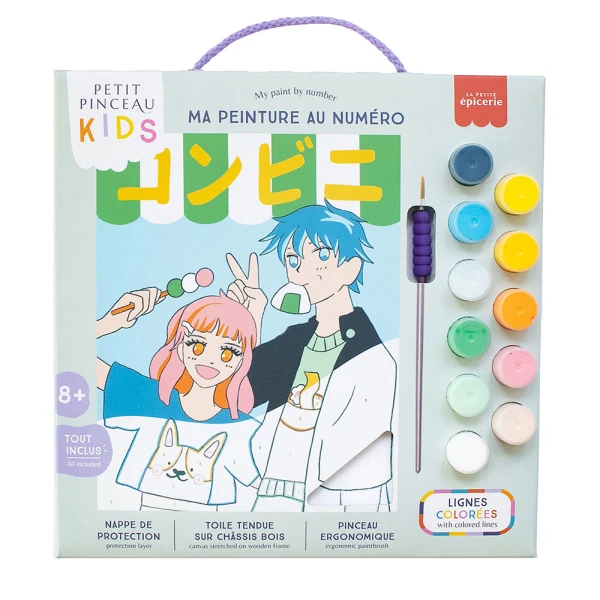 PETIT PINCEAU KIDS ΖΩΓΡΑΦΙΚΗ ΜΕ ΑΡΙΘΜΟΥΣ - KONBINI