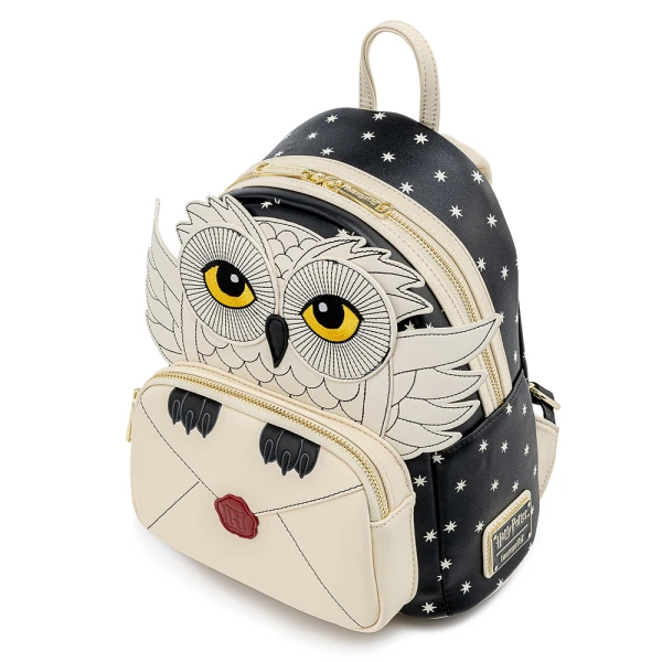 LOUNGEFLY HARRY POTTER HEDWIG HOWLER MINI ΤΣΑΝΤΑ ΠΛΑΤΗΣ (HPBK0129)