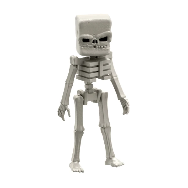MINECRAFT MOVIE LARGE FIGURΕ 30 cm SKELETON